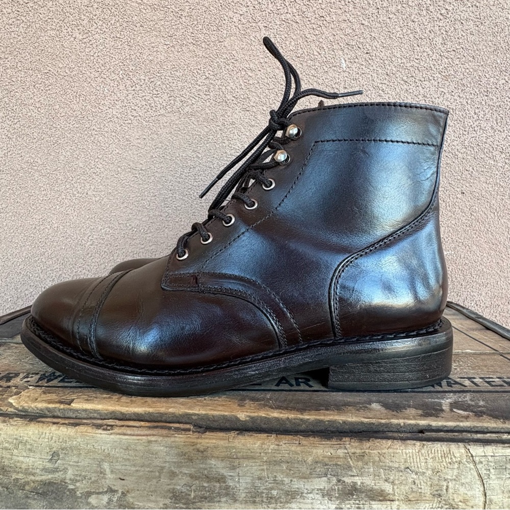 Thursday Boot Company Brown Leather Women’s Captain Boot - Picture 3 of 14
